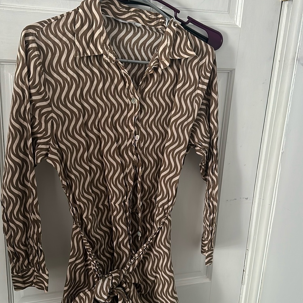 Zara wrap dress